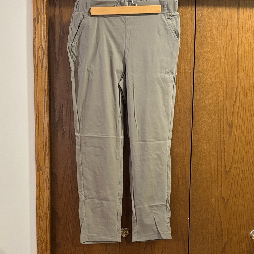 Women's Tan Straight Leg Pants